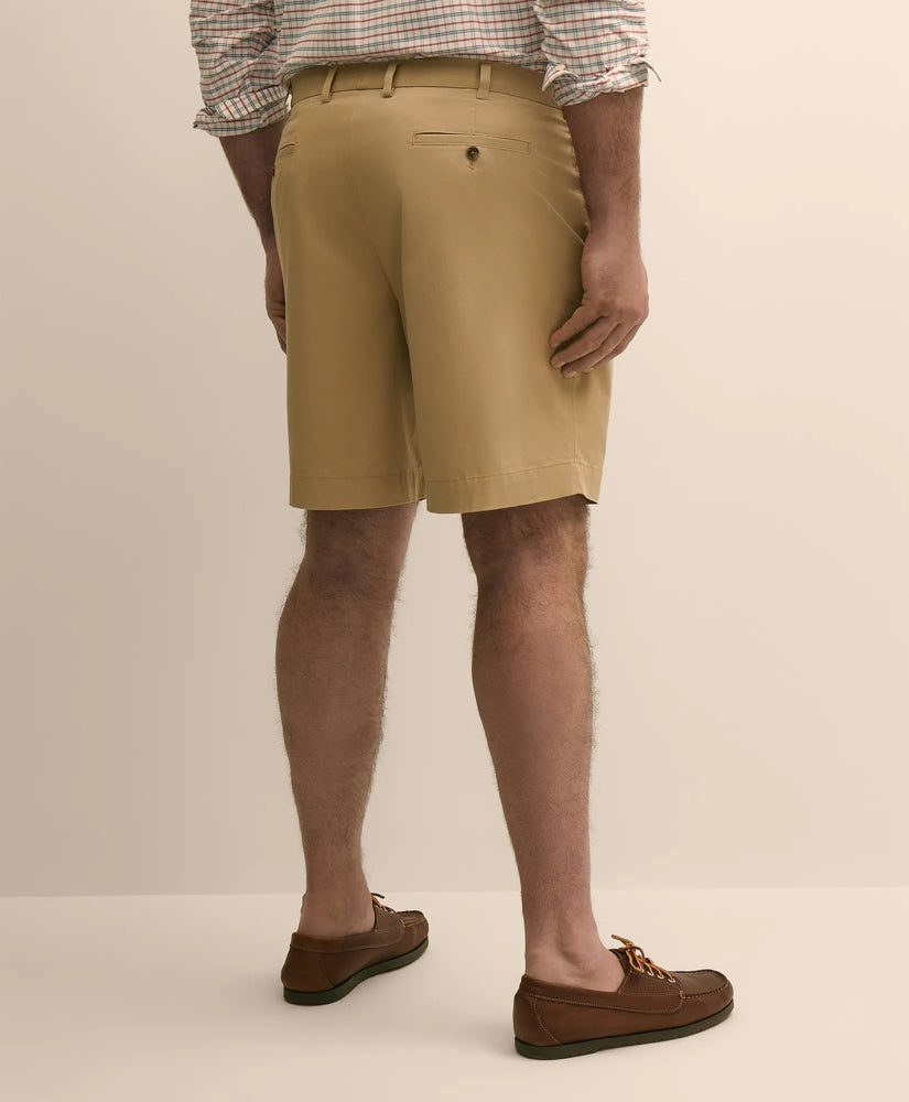 Big & Tall 10" Flat Front Stretch Advantage Chino® Shorts