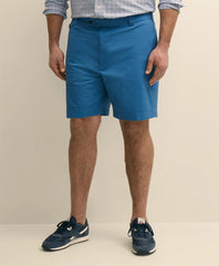 Big & Tall 9" Stretch Supima® Cotton Poplin Shorts