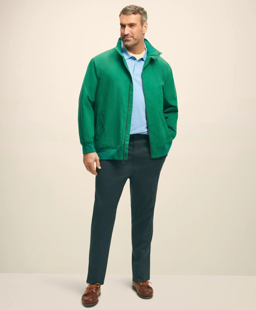 Big & Tall Bomber Jacket in Cotton Blend