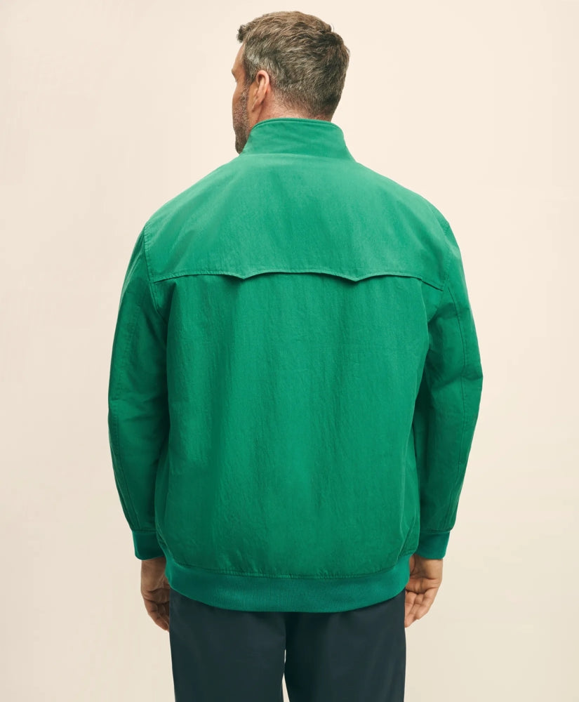 Big & Tall Bomber Jacket in Cotton Blend