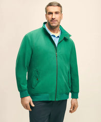 Big & Tall Bomber Jacket in Cotton Blend