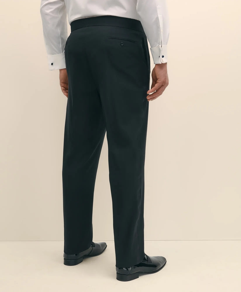 Big & Tall Brooks Brothers Explorer Collection Wool Tuxedo Pants