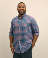 Big & Tall Friday Shirt, Poplin Plaid