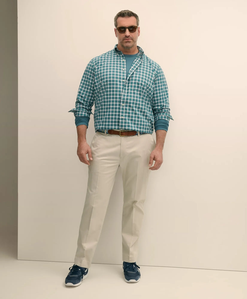 Big & Tall Friday Shirt, Poplin Plaid