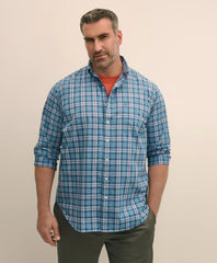 Big & Tall Friday Shirt, Poplin Tartan
