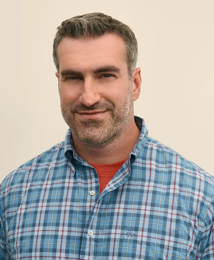 Big & Tall Friday Shirt, Poplin Tartan