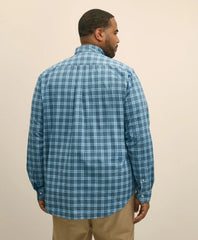 Big & Tall Friday Shirt, Poplin Tartan