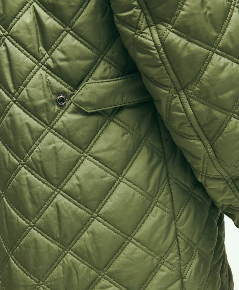 Big & Tall Paddock Diamond Quilted Coat