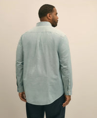 Big & Tall Stretch Cotton Non-Iron Oxford Polo Button Down Collar Shirt
