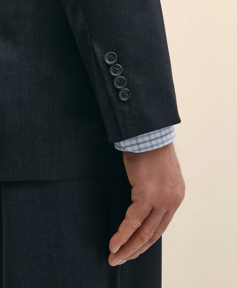 Big & Tall Stretch Wool Two-Button 1818 Suit