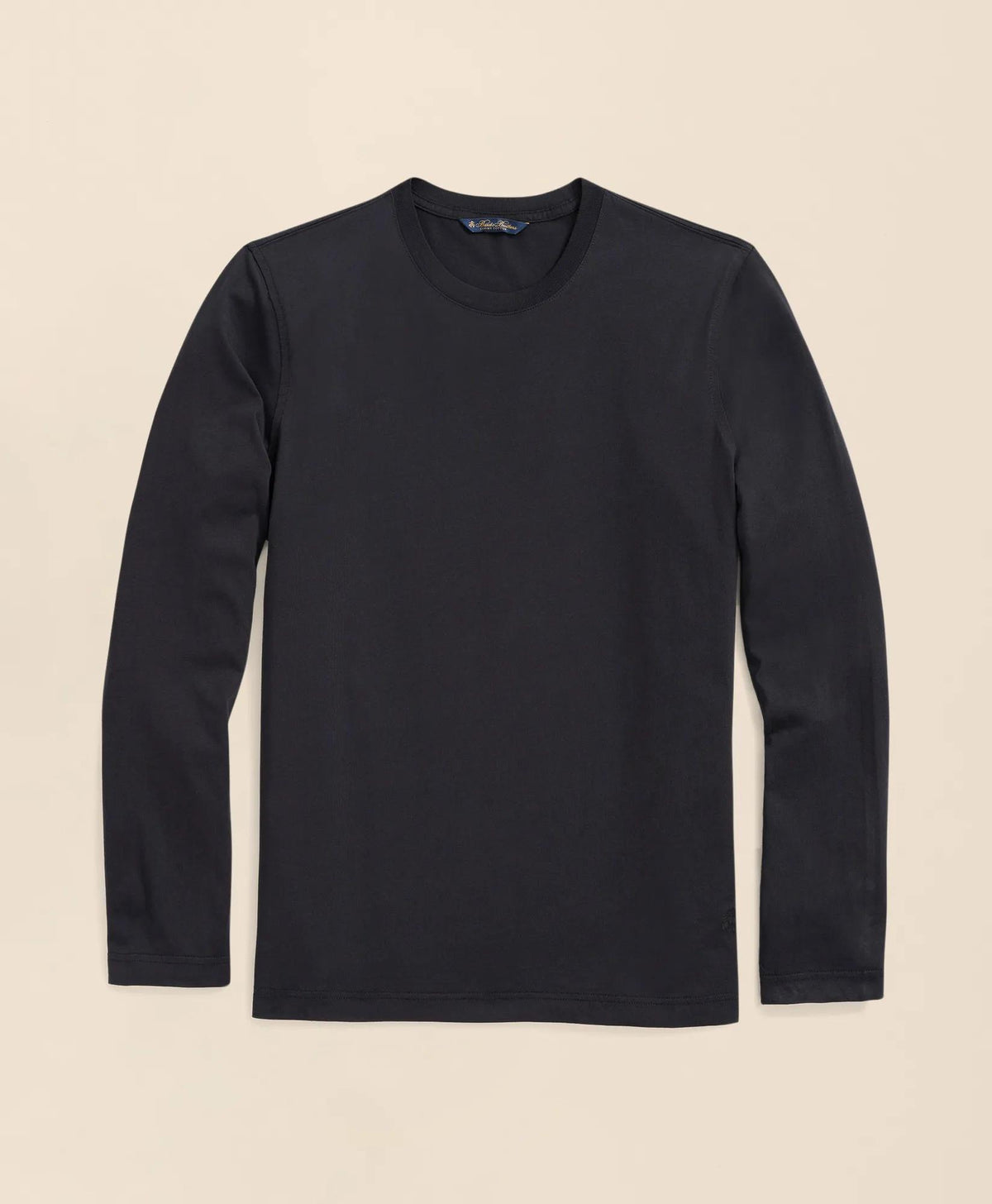 Big & Tall Supima® Cotton Long-Sleeve Logo T-Shirt