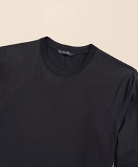 Big & Tall Supima® Cotton Long-Sleeve Logo T-Shirt