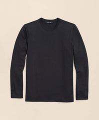 Big & Tall Supima® Cotton Long-Sleeve Logo T-Shirt