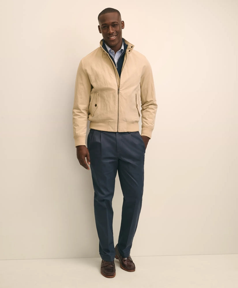 Bomber Jacket in Cotton Blend
