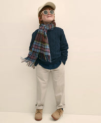 Boys Cotton Cable Sweater