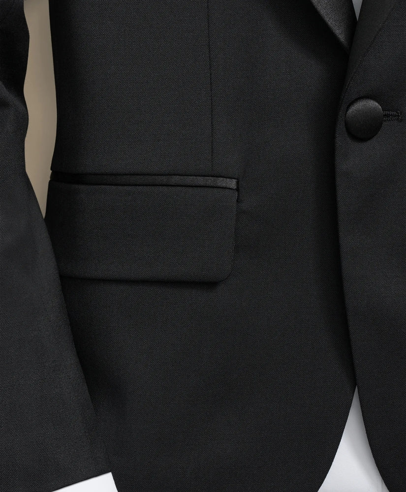Boys Junior One-Button Tuxedo Jacket