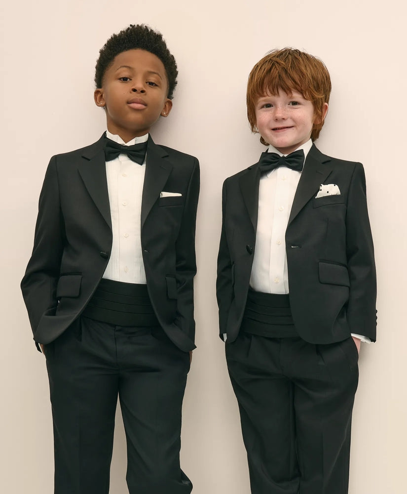 Boys Junior One-Button Tuxedo Jacket