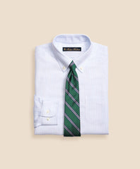 Boys Non-Iron Supima® Cotton Oxford Stripe Dress Shirt