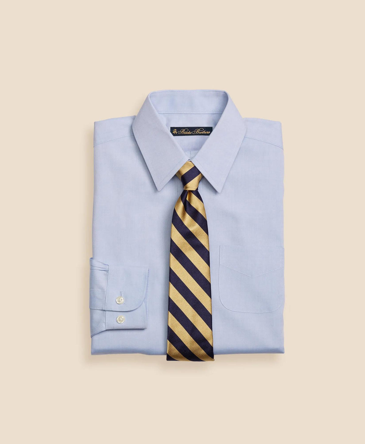 Boys Non-Iron Supima® Pinpoint Cotton Forward Point Dress Shirt