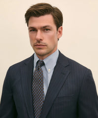 Brooks Brothers Explorer Collection Classic Fit Wool Bold Stripe Suit Jacket