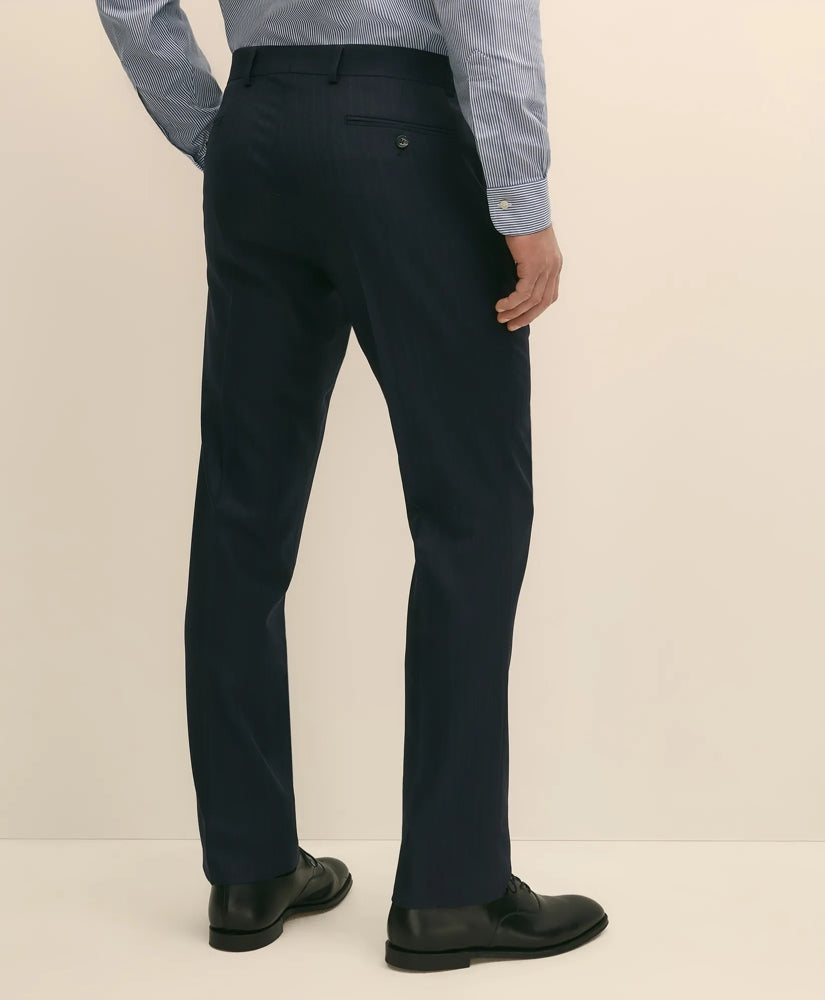 Brooks Brothers Explorer Collection Classic Fit Wool Bold Stripe Suit Pants