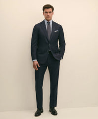 Brooks Brothers Explorer Collection Classic Fit Wool Bold Stripe Suit Pants