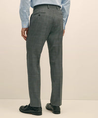 Brooks Brothers Explorer Collection Classic Fit Wool Check Suit Pants