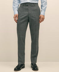 Brooks Brothers Explorer Collection Classic Fit Wool Check Suit Pants