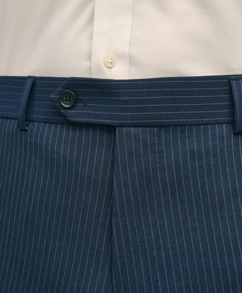 Brooks Brothers Explorer Collection Classic Fit Wool Pinstripe Suit Pants