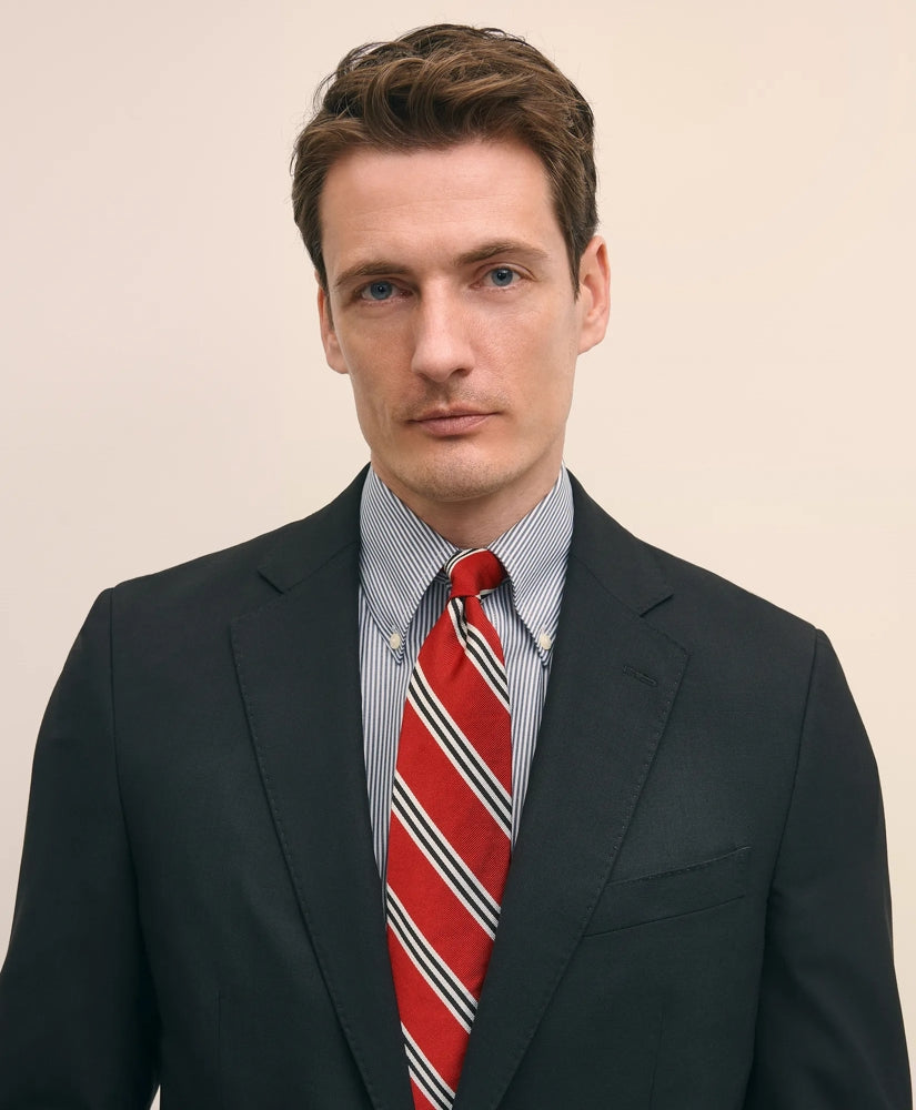 Brooks Brothers Explorer Collection Classic Fit Wool Suit Jacket