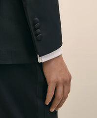 Brooks Brothers Explorer Collection Classic Fit Wool Tuxedo Jacket