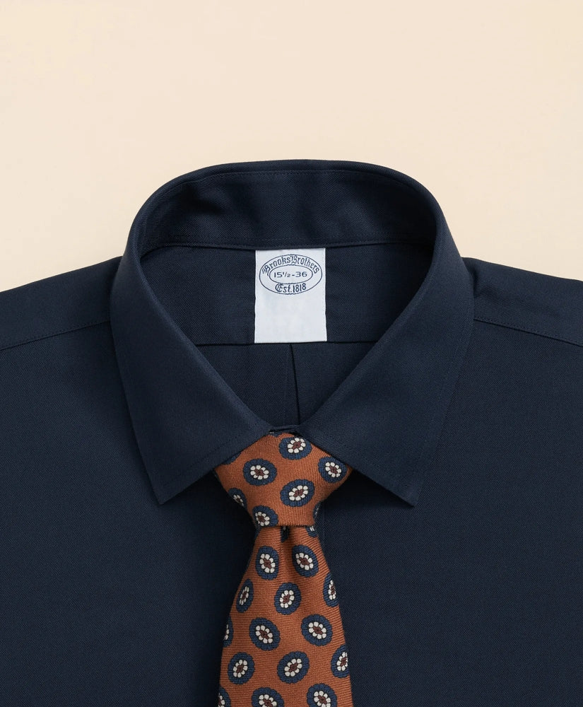 Brooks Brothers Explorer Collection Non-Iron Twill Ainsley Collar, Dress Shirt