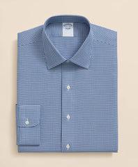 Brooks Brothers Explorer Collection Non-Iron Twill Ainsley Collar Gingham, Dress Shirt
