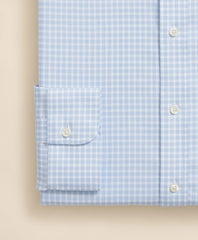Brooks Brothers Explorer Collection Non-Iron Twill Ainsley Collar, Gingham Dress Shirt