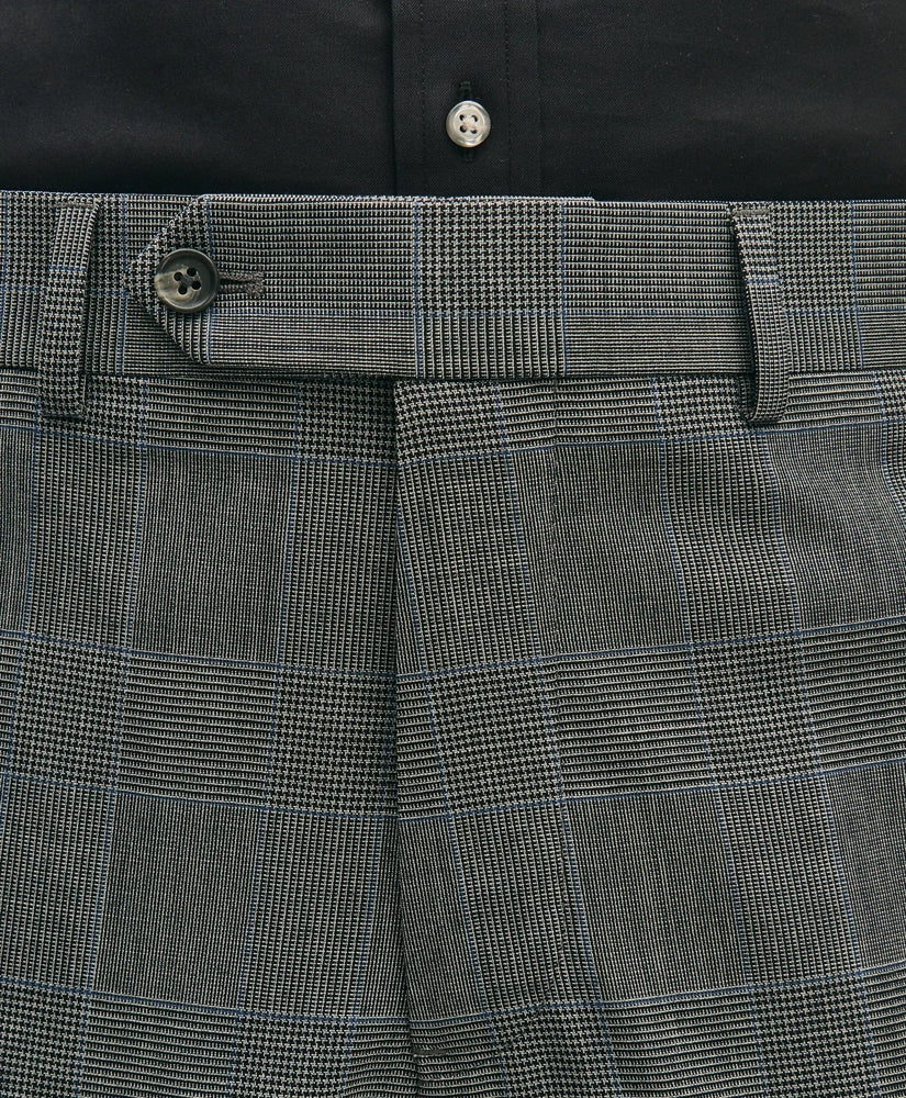Brooks Brothers Explorer Collection Slim Fit Wool Check Suit Pants