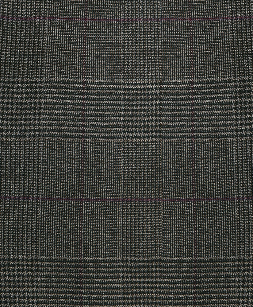 Brooks Brothers Explorer Collection Slim Fit Wool Overcheck Suit Pants