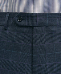 Brooks Brothers Explorer Collection Slim Fit Wool Overcheck Suit Pants