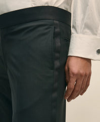 Brooks Brothers Explorer Collection Slim Fit Wool Tuxedo Pants