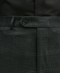 Brooks Brothers Explorer Collection Slim Fit Wool Windowpane Suit Pants