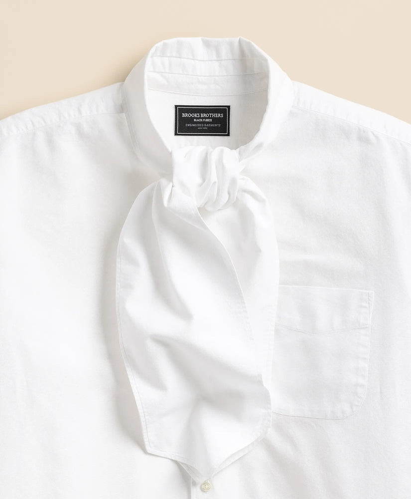 Brooks Brothers X Engineered Garments Cotton Oxford Ascot Collar Oversized Dress Shirt