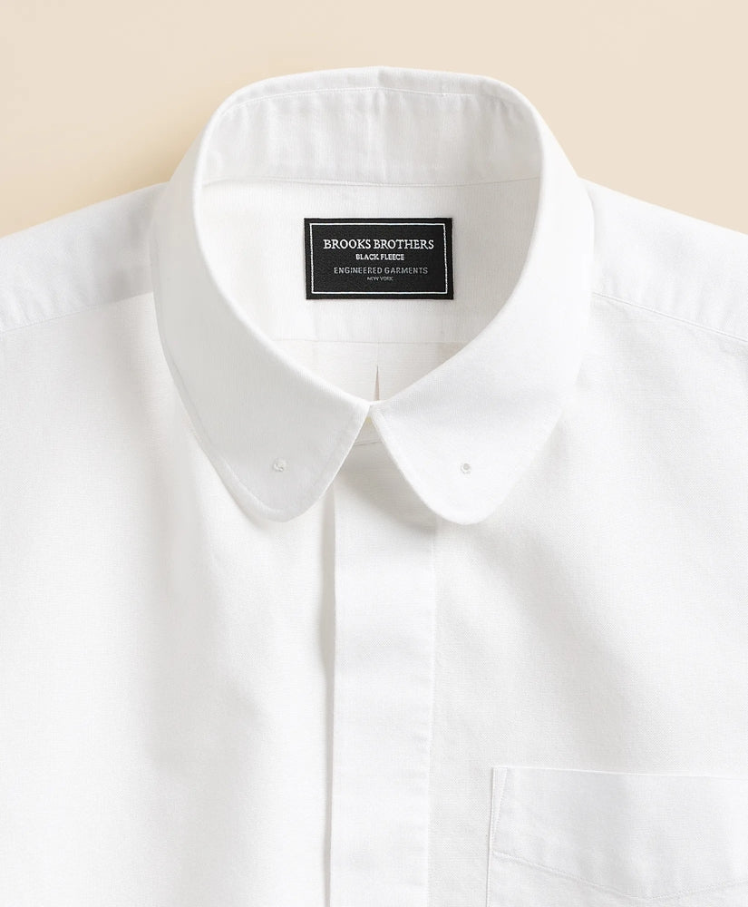 Brooks Brothers X Engineered Garments Cotton Oxford Round Pinhole Collar Oversized Dress Shirt