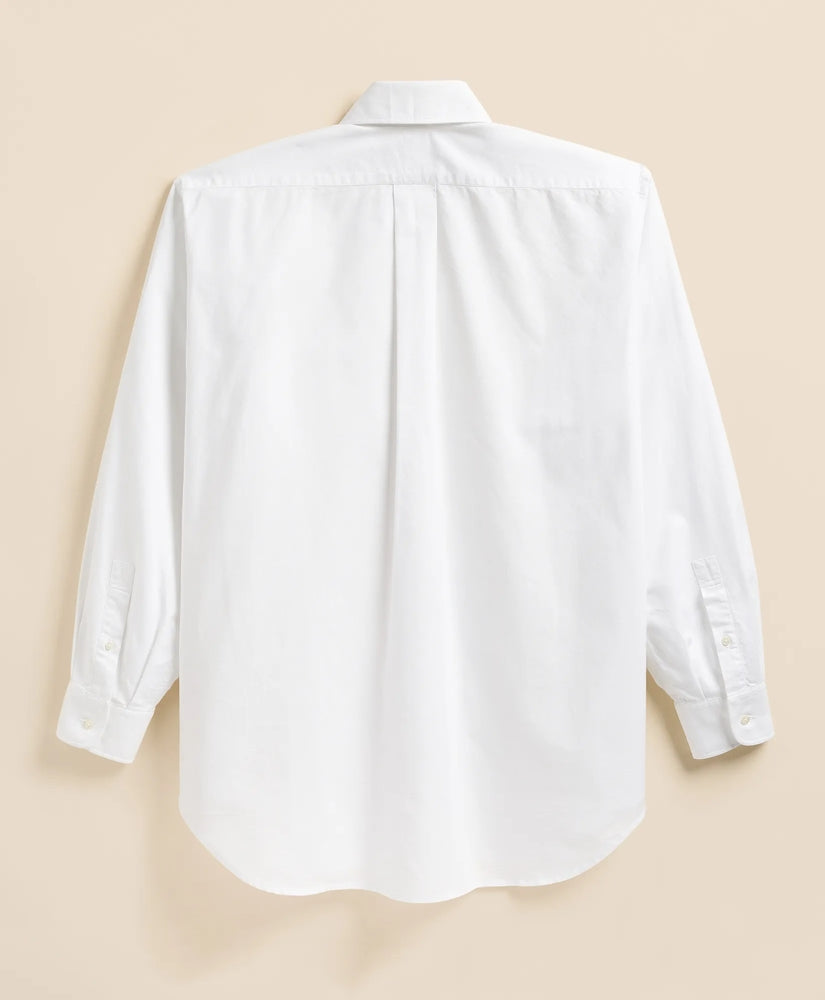 Brooks Brothers X Engineered Garments Cotton Oxford Round Pinhole Collar Oversized Dress Shirt