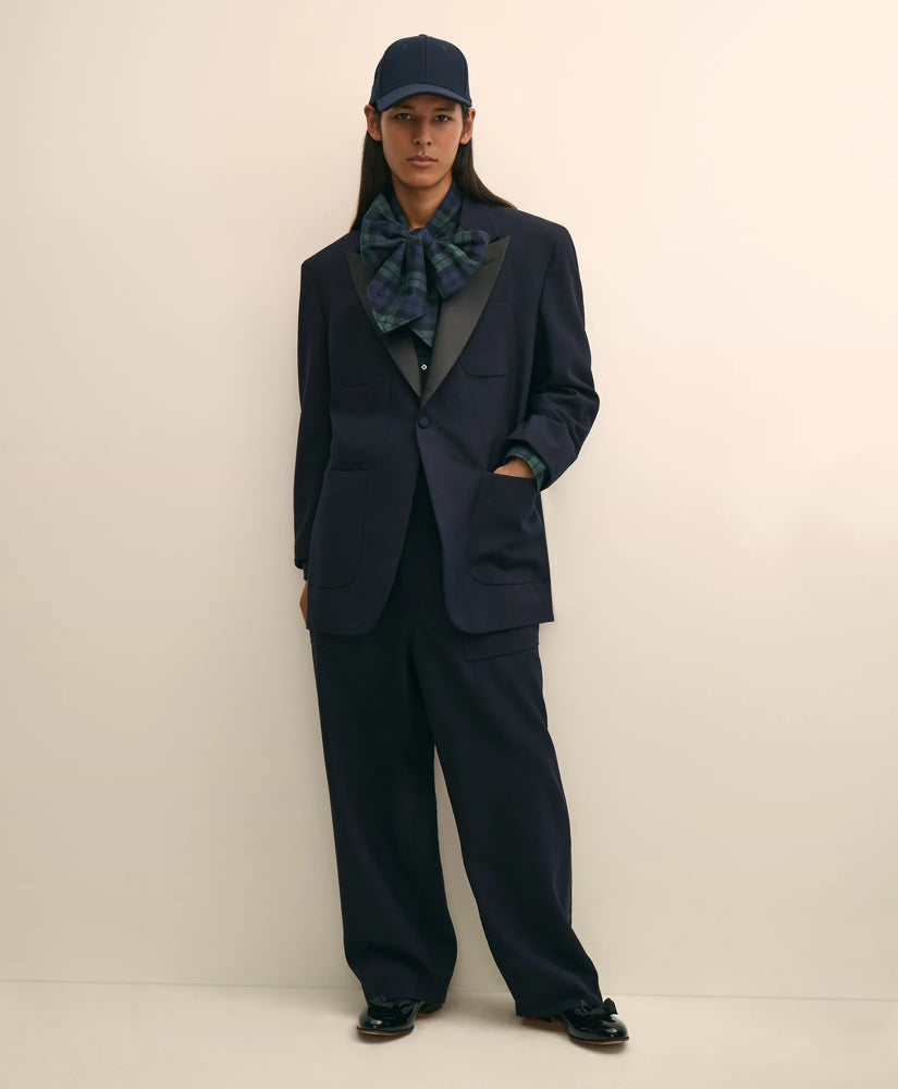 Brooks Brothers X Engineered Garments Wool Serge Oversized Dinner Jacket