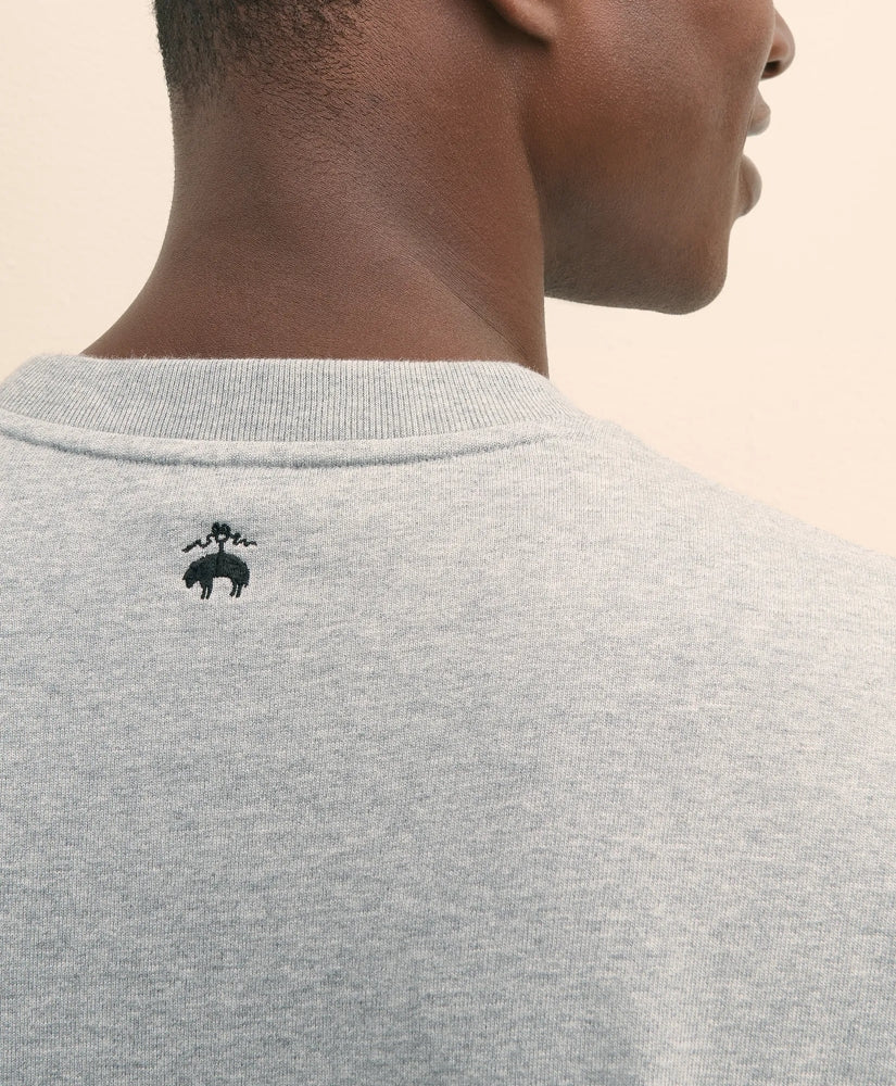 Brooks Brothers X PEANUTS Cotton Graphic Snoopy T-Shirt