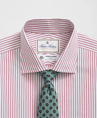 Brooks Brothers X Thomas Mason® Cotton English Collar, Striped Dress Shirt