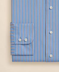 Brooks Brothers X Thomas Mason® Cotton English Collar, Stripe Dress Shirt