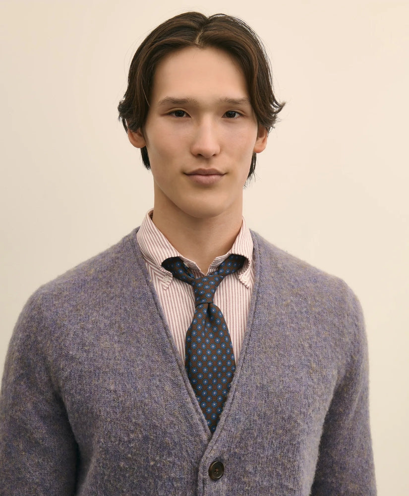 Brushed Wool Cardigan