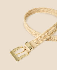 B-Low the Belt Linen Braided Belt