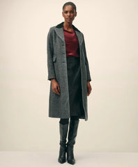 Chesterfield Coat in Wool Blend