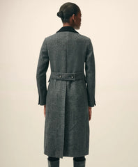 Chesterfield Coat in Wool Blend